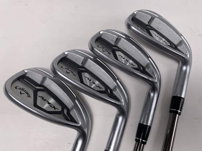 Callaway Apex CF 16 Iron Set 8-PW+GW UST Mamiya Recoil ES 760 F2 Senior RH