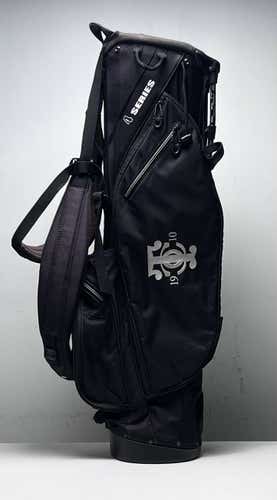Ping 4 Series Stand Bag Black 4-Way Divide Dual Strap Golf Bag