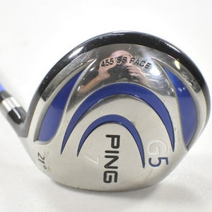 Ping G5 7-21* Fairway Wood Regular Flex RH ProLaunch Blue 75g Graphite # 213600