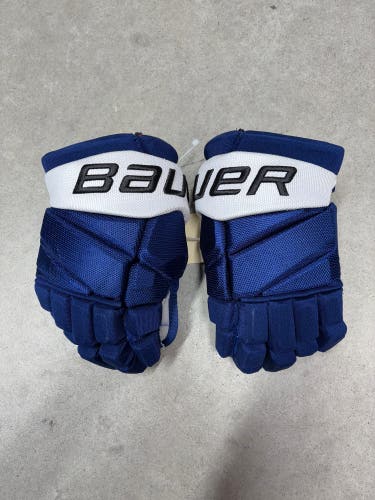 13” Kucherov Bauer Pro Custom Vapor Hyperlite Tampa Bay Lighting Pro Gloves Pro Stock (New) NHL