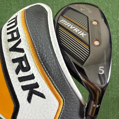 Callaway Mavrik 23 5 Hybrid 5H Project X Catalyst 55g 5.0 Senior Flex Graphite