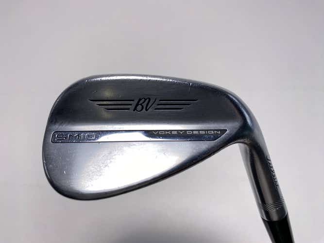 Titleist Vokey SM10 Tour Chrome Wedge 50* 12 Bounce F-Grind Wedge Steel Mens RH