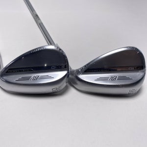 Titleist Vokey SM10 Tour Chrome Wedge Set 56* 10 | 60* 10 SM10 Wedge RH
