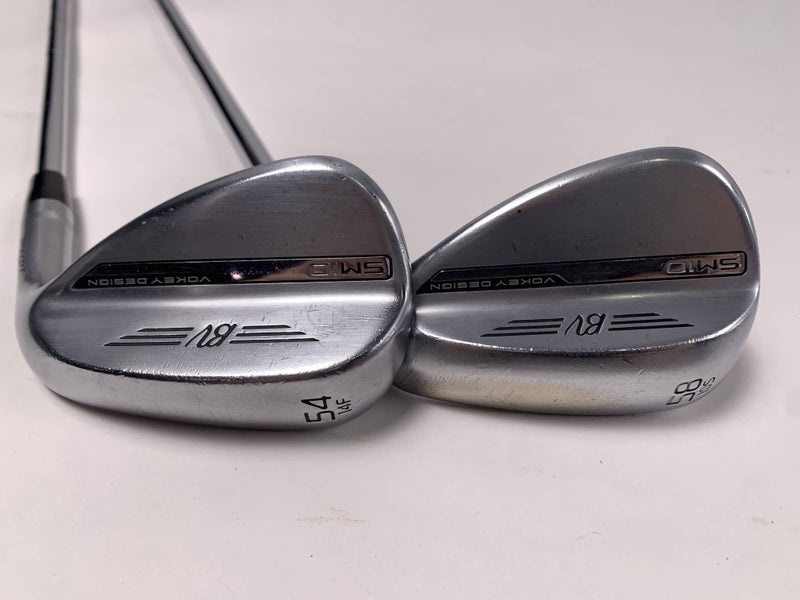 Titleist Vokey SM10 Tour Chrome Wedge Set 54* 14 | 58* 10 Modus 3 115g Wedge RH