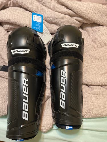 Intermediate Bauer X 13" Shin Pads (New)