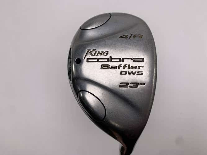 Cobra Baffler DWS 4 Hybrid 23* Aldila NV HL 65g Stiff Graphite Mens RH