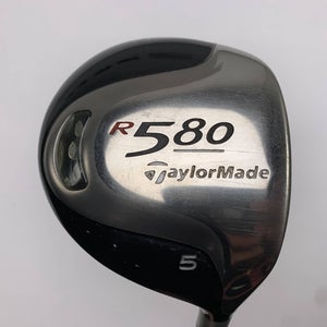 TaylorMade R580 5 Fairway Wood 18* MAS2 Ultralite 60g Stiff Graphite Mens RH