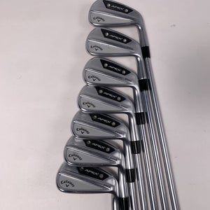 Callaway Apex Pro 24 Iron Set 4-PW Project X LS 6.5 125g Extra Stiff Steel RH