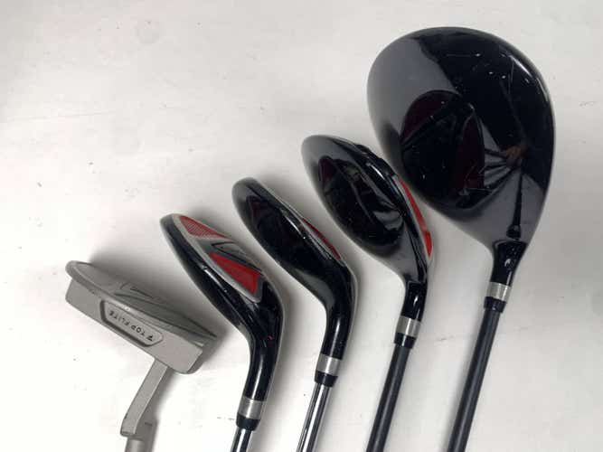 Top Flite Ti-Matrix Club Set Driver 3W 4H 5H Putter Mens Flex Graphite Mens RH