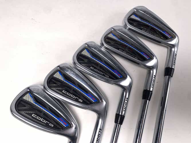 Cobra RAD Speed One Length Iron Set 6-PW KBS Tour 90 Regular Steel Mens RH