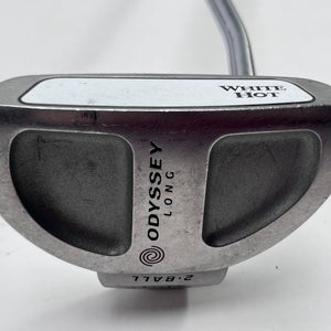 Odyssey White Hot 2-Ball Long Putter 47" Mens RH - NEW Split Grip