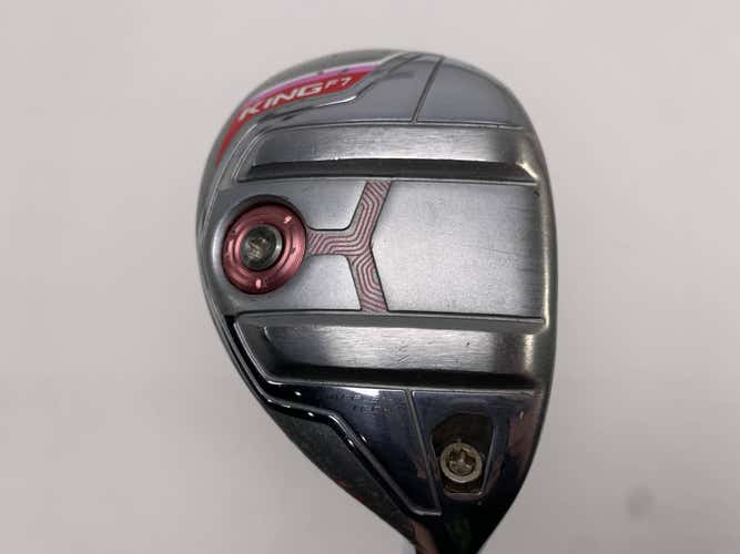 Cobra KING F7 Ladies 5-6 Hybrid 26.5* Fujikura Pro 60g Ladies Graphite Womens RH