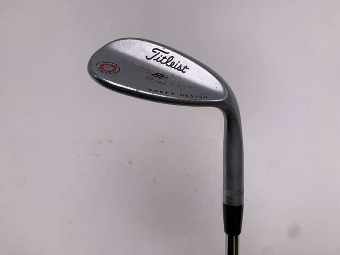 Titleist Vokey Spin Milled Chrome 2009 Lob Wedge LW 64* 7 Bounce Wedge RH