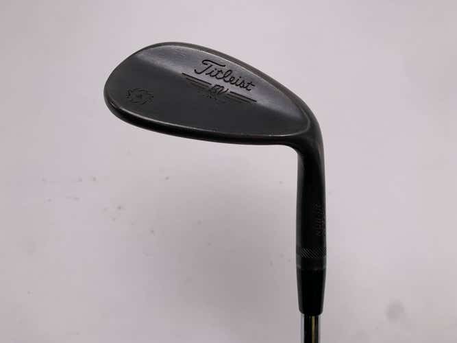 Titleist Vokey SM7 Jet Black Sand Wedge SW 56* 8 M-Grind AMT S300 Black Stiff RH