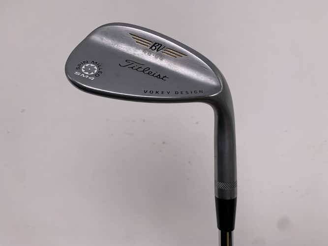 Titleist Vokey Spin Milled SM4 Chrome Wedge 48* 6 Bounce Wedge Steel Mens RH