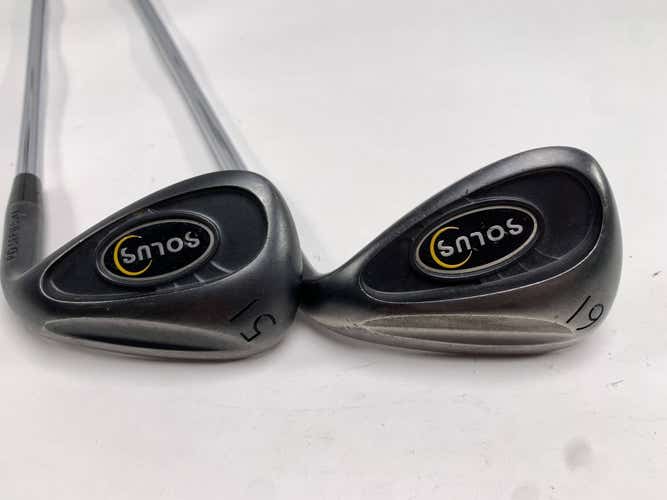 Solus Stock Wedge Set 51* 61* Wedge Steel Mens RH