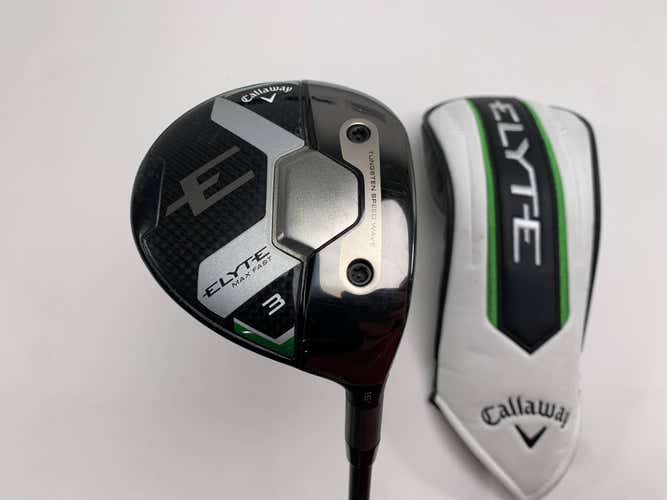 Callaway Elyte Max Fast 3 Fairway Wood 16* Vanquish 4 R2 Senior RH HC