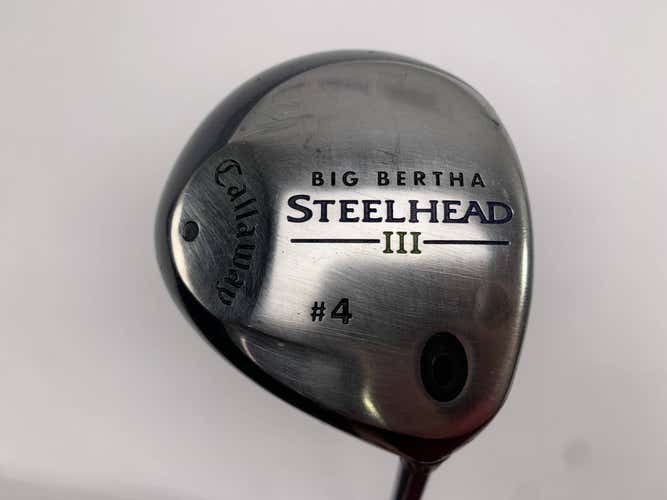 Callaway Steelhead III 4 Fairway Wood 17* System III Ladies RH