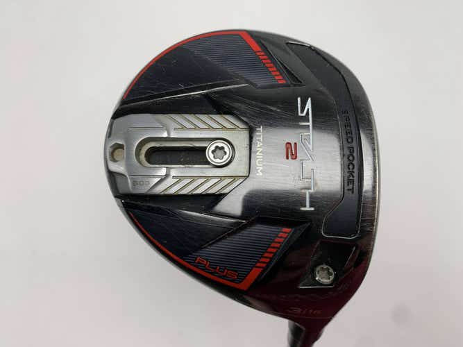 TaylorMade Stealth 2 Plus 3 Fairway Wood 15* HZRDUS Blue 5.5 60g Regular RH