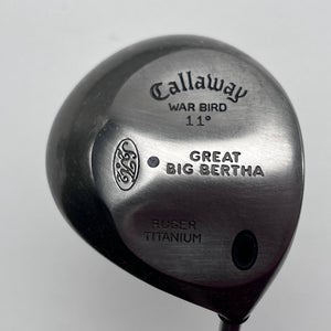 Callaway Original Great Big Bertha Driver 11* BB UL Regular Graphite Mens RH