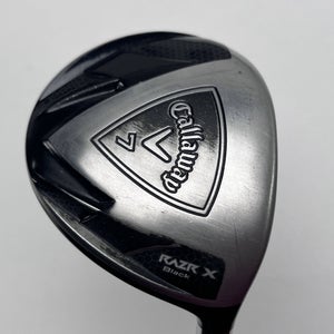 Callaway Razr X Black 7 Fairway Wood 21* 50g Ladies Graphite Womens RH