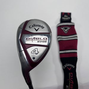 Callaway Diablo Edge 4 Hybrid 24* 60g Regular Graphite Mens LH HC