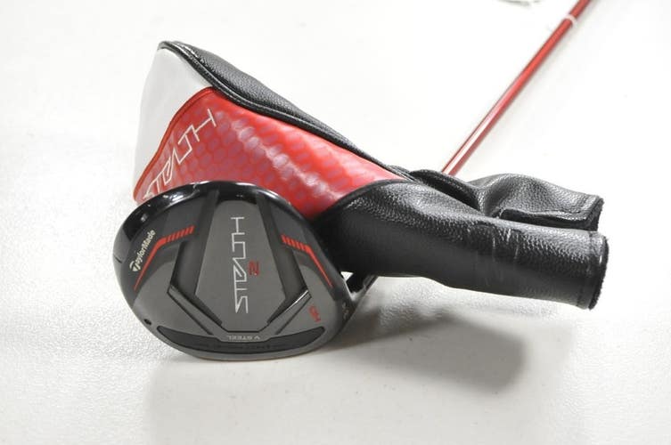 LEFT HANDED TaylorMade Stealth 2 HD 3-16* Fairway Wood Senior Flex 50g  # 213347