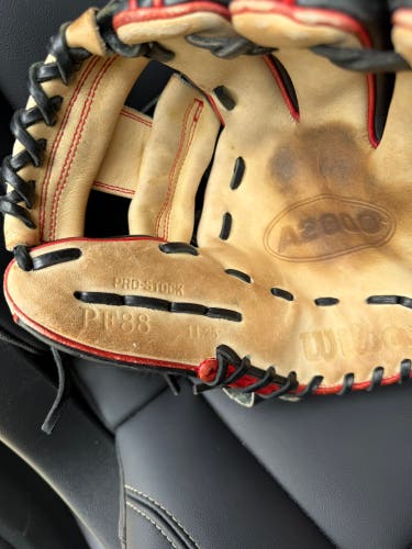 Wilson A2000 PF88 RH Infield Baseball Glove 11.25" (Used)