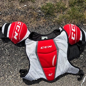 Large Senior CCM U+ 04 Shoulder Pads (Used)