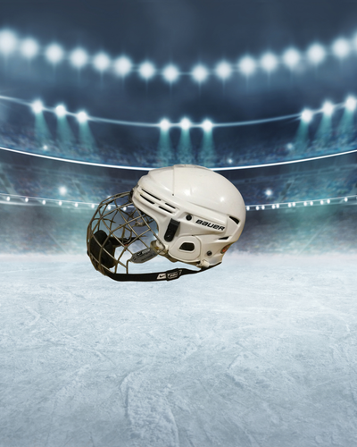 Bauer 2100 White Medium Helmet