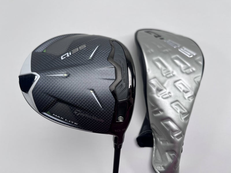 TaylorMade Qi35 Max Lite Driver 10.5* Vanquish 4 R2 Senior Graphite Mens RH HC