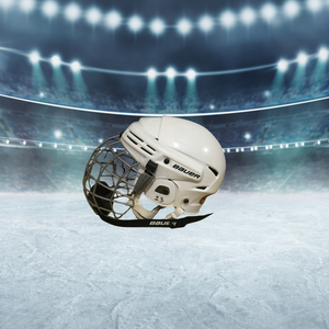 Bauer 2100 White Medium Helmet