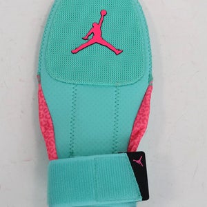 Nike Jordan Adult Fly Sliding Mitts, Turquoise/Pink, New Read