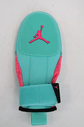 Nike Jordan Adult Fly Sliding Mitts, Turquoise/Pink, New Read