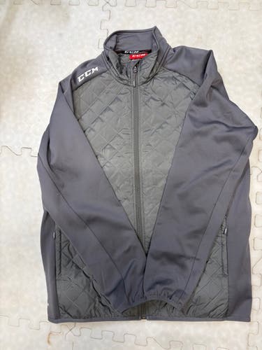 Gray Men's Large CCM Jacket (New)