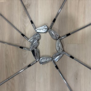 Men's Mizuno Forged Iron MP 69 Right Handed Iron Set StiffFlex (P, 3-9)Pieces Graphite/Steel Shaft