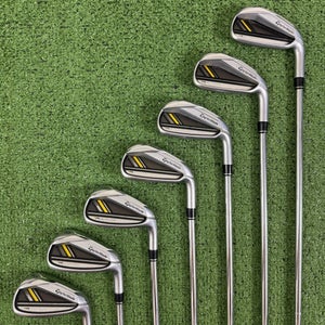 READ Taylormade RBladez Iron Set 4-PW Stiff Flex Steel Right Handed