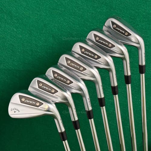 Callaway Apex Ai200 Forged 2024 5-AW Iron Set Modus 3 Tour 120 Steel Stiff