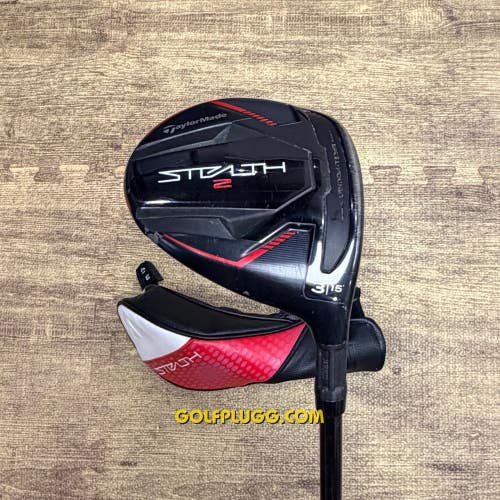 3 Wood- Taylormade Stealth 2 w/ Headcover / Ventus, Regular Flex (2768)