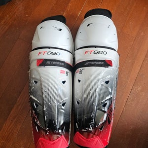 Junior CCM Jetspeed FT880 13" Shin Pads (Used)