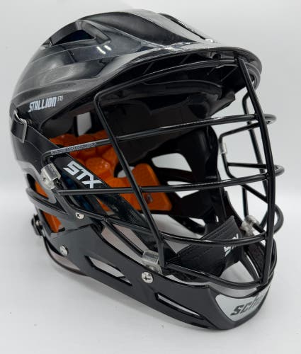 Black Youth XL Schutt Stallion 575 Helmet