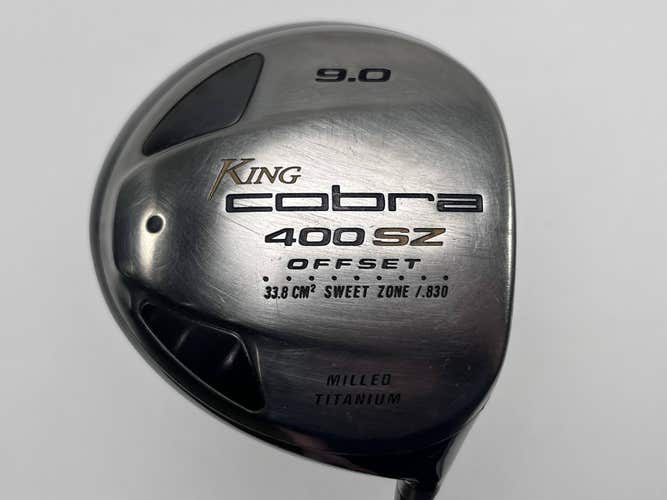 Cobra SZ 400 Offset Driver 9* Mitsubishi Rayon Cobra SL-60 60g Regular Mens RH