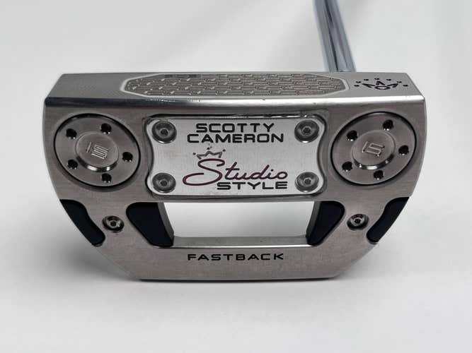 Scotty Cameron Studio Style Fastback 2025 Putter 34" Mens RH