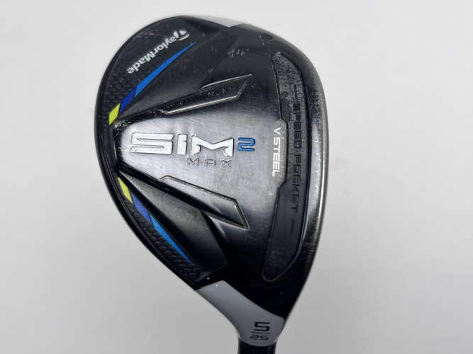 TaylorMade SIM2 MAX Rescue 5 Hybrid 25* Fujikura Ventus Blue 5A Senior RH