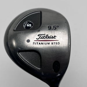 Titleist 975 D Driver 9.5* UltraLite 50g Stiff Graphite Mens RH
