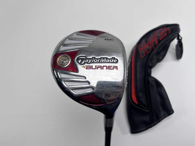 TaylorMade Burner Steel 2007 5 Fairway Wood 18* REAX SuperFast 50g Stiff RH HC