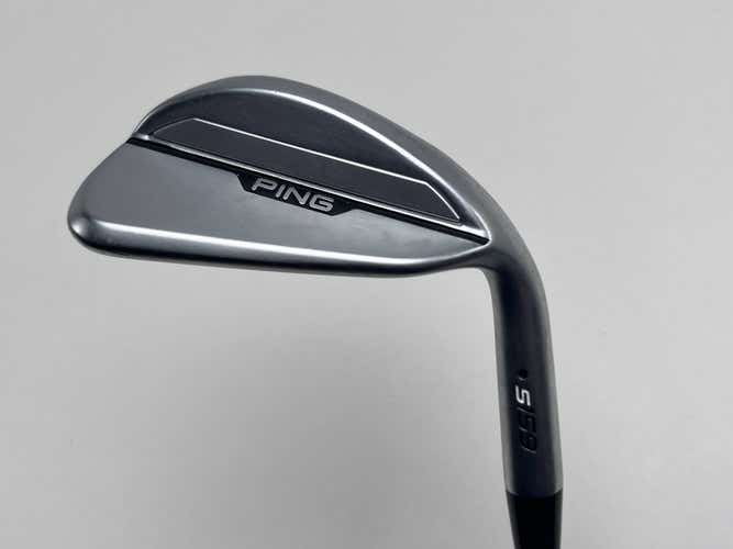 Ping s159 Chrome Lob Wedge LW 58* 8 Bounce E-Grind Black Dot 115g Wedge RH