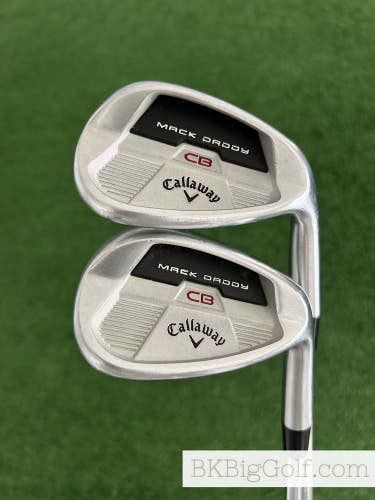 Callaway Mack Daddy CB Chrome 2 Wedge Set (46 & 50 Degrees)