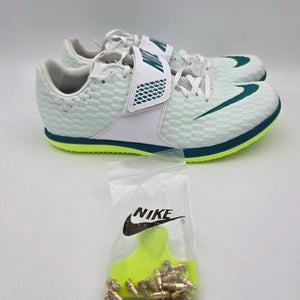 Nike High Jump Elite 'Barely Green Bright Spruce' Track Shoes Mens Size 10