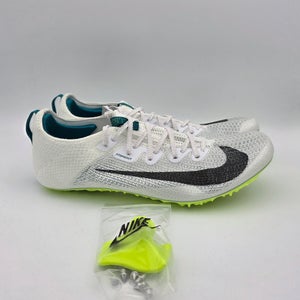 Nike Zoom Superfly Elite 2 'White Bright Spruce' Track Shoes Mens Size 8.5
